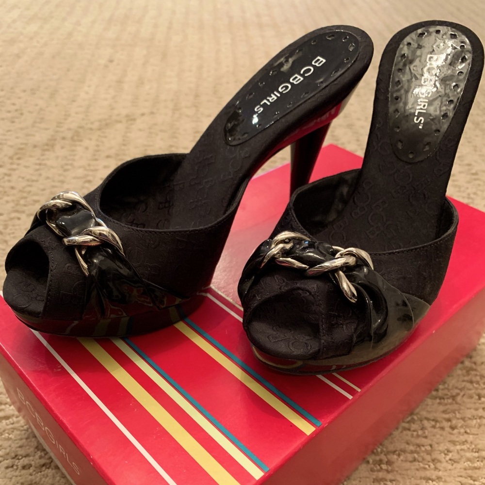 BCBG Women’s Black Heels